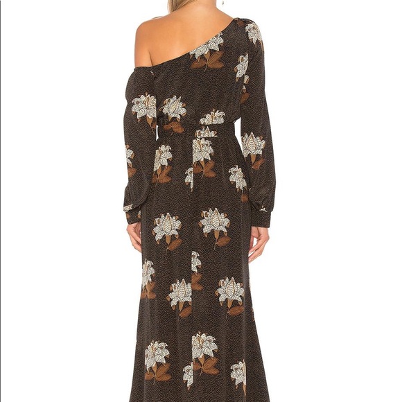 STONE COLD FOX Johnny One-Shoulder Dress In Dries - Picture 4 of 10